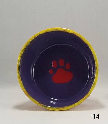 Paw Print Pet Bowl