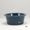 Paw Print Pet Bowl with Paw Print on Inside