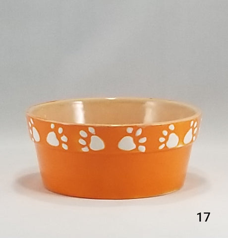 Paw Print Pet Bowl