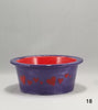 Paw Print Pet Bowl with Paw Print on Inside