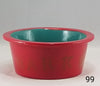 Paw Print Pet Bowl with Paw Print on Inside